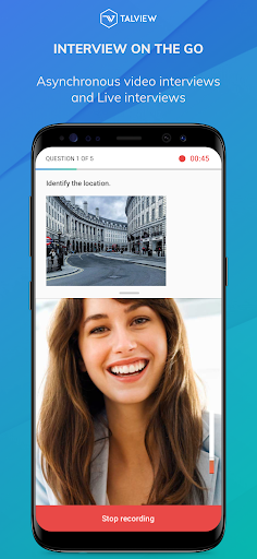 Talview - Candidate App ekran görüntüsü