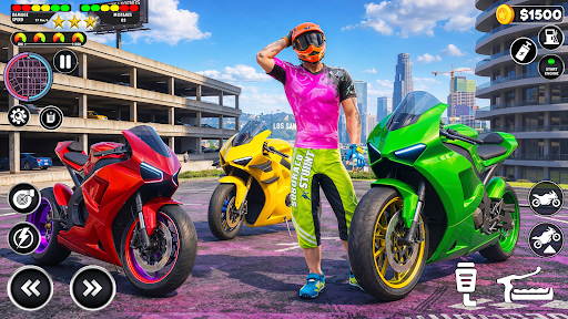 Moto Bike Traffic Racer Game ekran görüntüsü