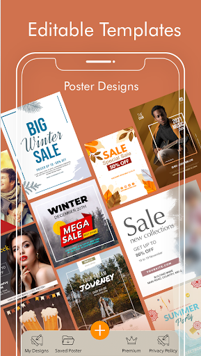 Poster Maker Ads Page Designer ekran görüntüsü