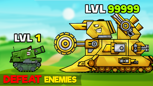 Tanks Arena io: Craft & Combat ekran görüntüsü