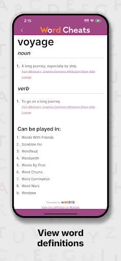 Word Cheats ekran görüntüsü