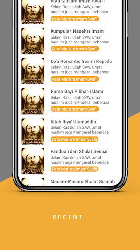 Kata Mutiara Imam Syafii ekran görüntüsü