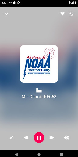 NOAA Weather Radio Stations ekran görüntüsü