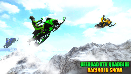kar bisiklet Yarışı snocross ekran görüntüsü