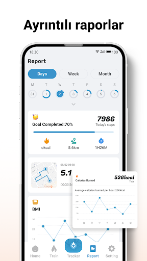 Step Counter - Pedometer & BMI ekran görüntüsü