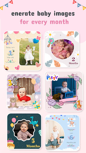 SnapMyBaby - Baby Photo Story ekran görüntüsü
