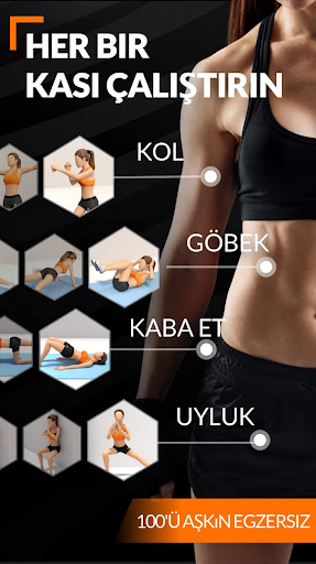 Kadınlar için Egzersiz ekran görüntüsü