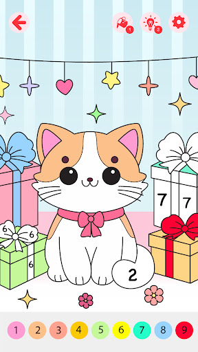 Kids Christmas Coloring Book ekran görüntüsü