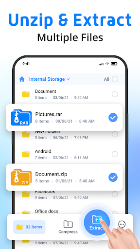 File Archiver - Extract, Unzip ekran görüntüsü