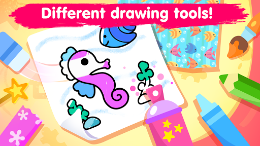 Coloring games for kids age 2 ekran görüntüsü