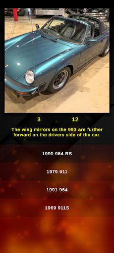 Classic Porsche Models Quiz ekran görüntüsü