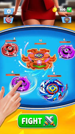 Spinner Merge: Fighting Games ekran görüntüsü