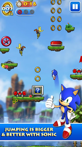 Sonic Jump Pro ekran görüntüsü
