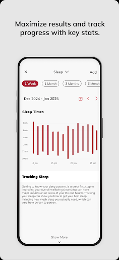 DEPTH Training App ekran görüntüsü
