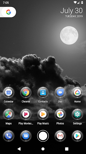 Moonlight Icon Mask ekran görüntüsü