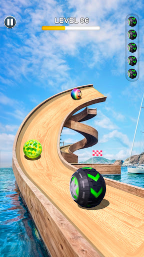 Rolling Ball Sky Escape ekran görüntüsü
