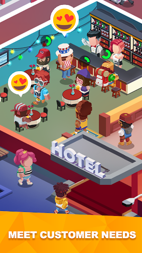 Sim Hotel Tycoon: Tycoon Games ekran görüntüsü