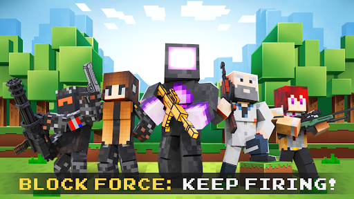 Block Force - 3D Pixel Shooter ekran görüntüsü