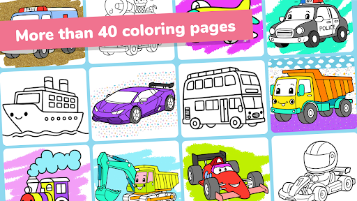 Lio: Coloring Cars & Trucks ekran görüntüsü