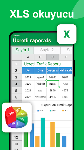 Belge Okuyucu - PDF, DOC, XLSX ekran görüntüsü