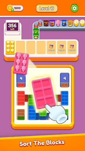 Snack Match: Color Supermarket ekran görüntüsü