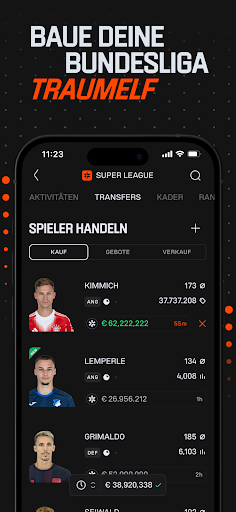 Kickbase - Fantasy Football ekran görüntüsü