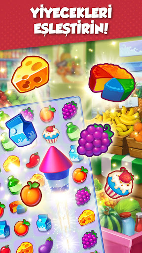 Supermarket Mania - Match 3 ekran görüntüsü