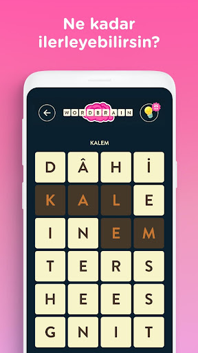 WordBrain ekran görüntüsü