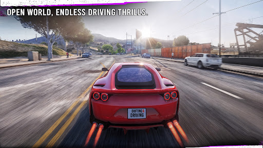 City Drifting Driving Car Game ekran görüntüsü