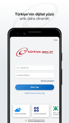 e-Devlet Kapısı ekran görüntüsü