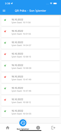 Qr Pdks ekran görüntüsü