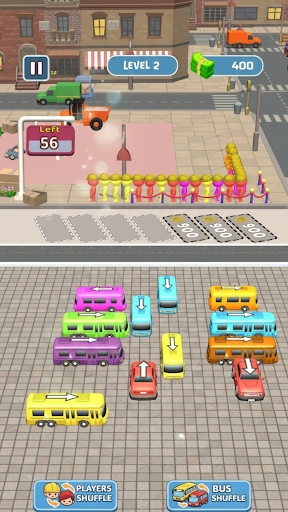 Bus Jam Car Parking Games 3d ekran görüntüsü