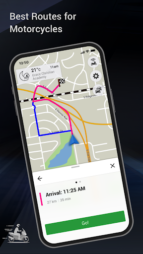 Garmin StreetCross ekran görüntüsü