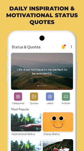All Status Messages & Quotes ekran görüntüsü