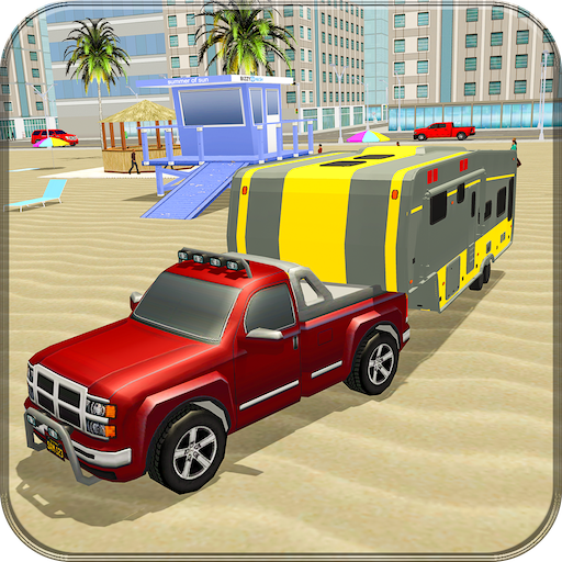 Off-road caravan kamyon 3D