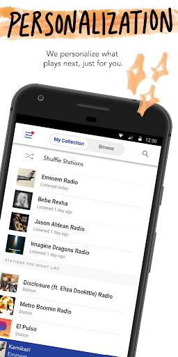 Pandora - Music & Podcasts ekran görüntüsü