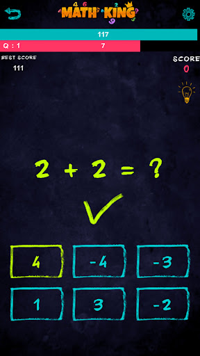 MATH KING - Math Skill Game ekran görüntüsü