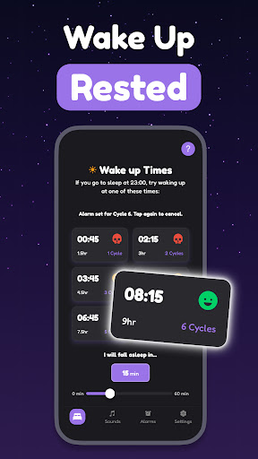 Smart Alarm Clock - FixSleep ekran görüntüsü