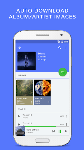 Pulsar Müzik Oynatıcısı ekran görüntüsü