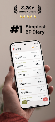 BP Log - Blood Pressure Diary ekran görüntüsü