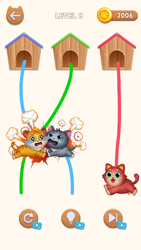 Cat Rush - Draw to Home ekran görüntüsü