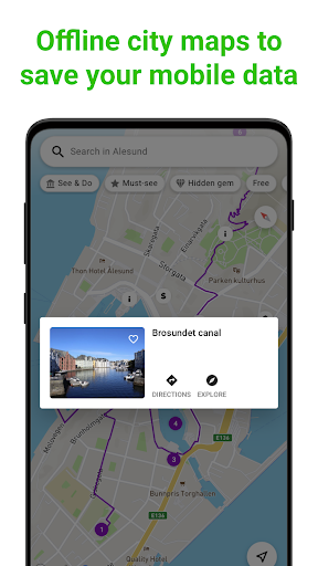 Alesund Tour Guide:SmartGuide ekran görüntüsü