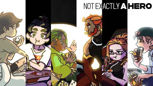 Not Exactly A Hero: Story game ekran görüntüsü