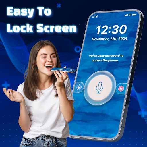Amazic Lock: Voice Lock Screen ekran görüntüsü