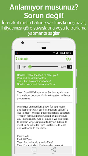 LearnEnglish Podcasts ekran görüntüsü