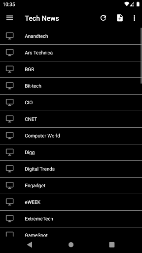 Tech News ekran görüntüsü