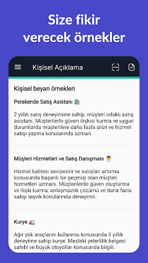 CV Hazırlama - CV Engineer ekran görüntüsü