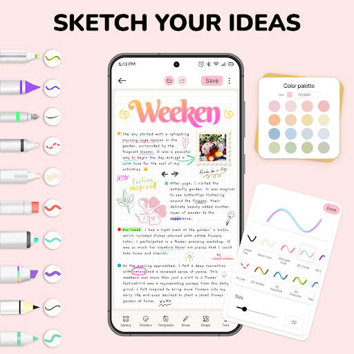 Journal: Notes, Planner, PDFs ekran görüntüsü