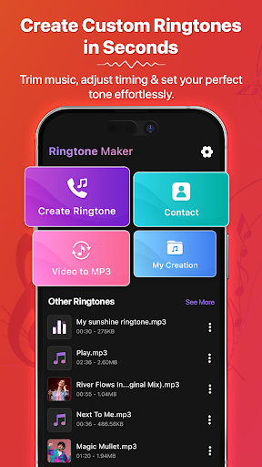 MP3 Ringtone & Audio Cutter ekran görüntüsü