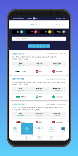 TrackNow Live ekran görüntüsü
